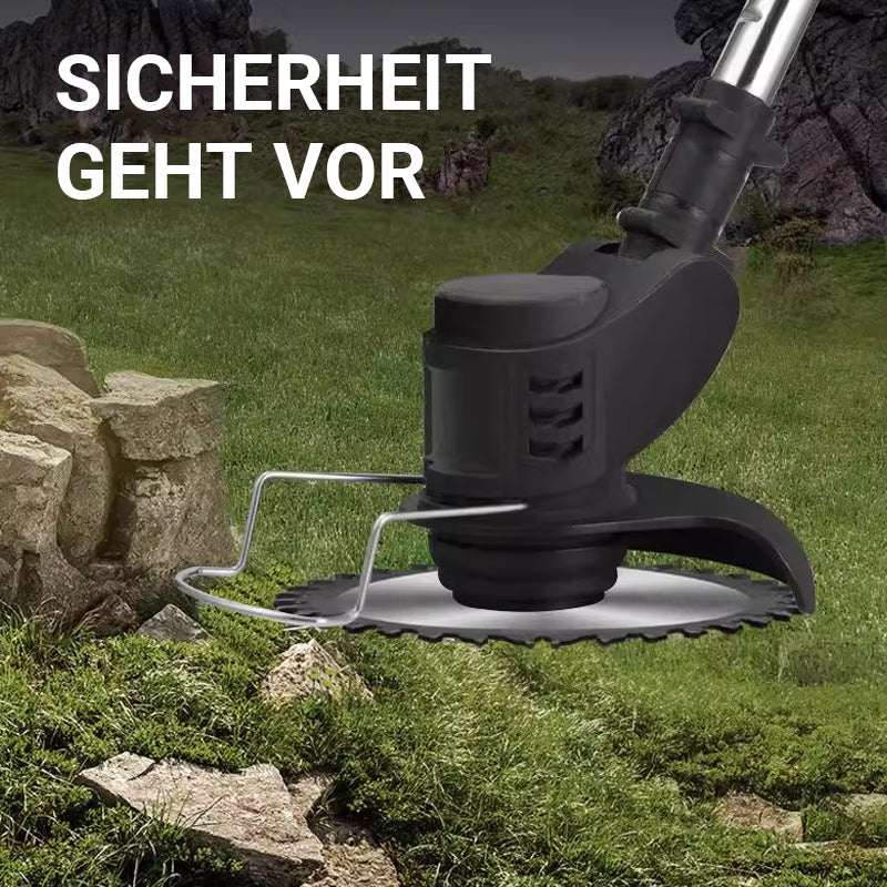 🔥50 % DE RÉDUCTION💥🌿 Coupe-herbe électrique de 1 500 W – Réglable et à lames multiples pour jardins, pelouses et champs