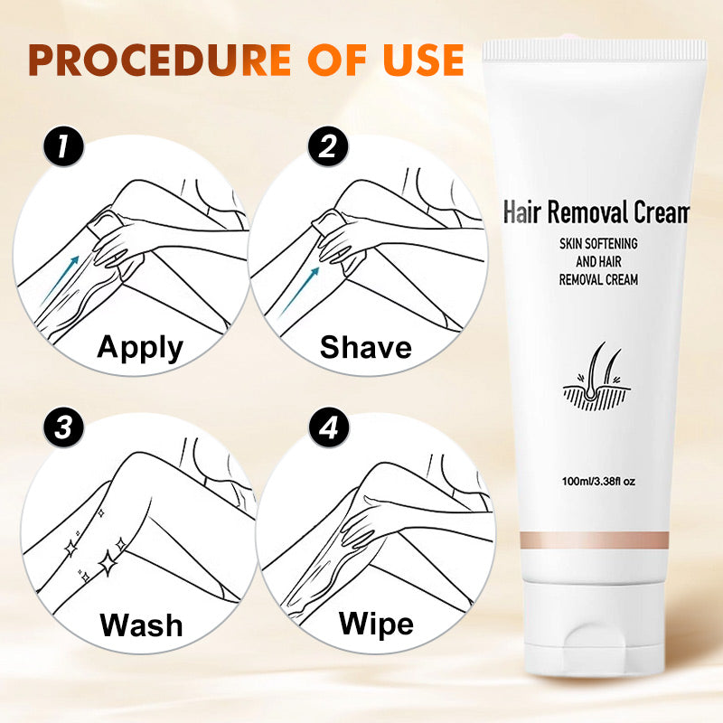 🧴60 % DE RÉDUCTION !🥰Crème dépilatoire aromatique polyvalente – Rapide, douce et parfumée pour une peau douce et soyeuse ✨