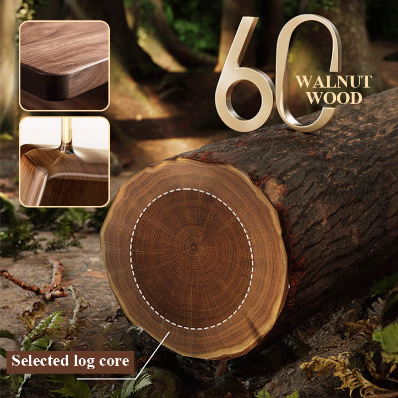 ✨Vente de nouveaux produits - 55 % de réduction✨Étagère de Salle de Bain à Ventouse en Noyer