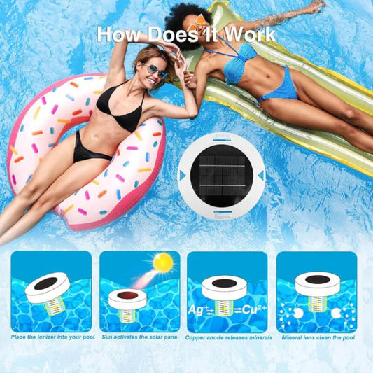 🌞💧Loniseur solaire pour piscine : pour une eau cristalline