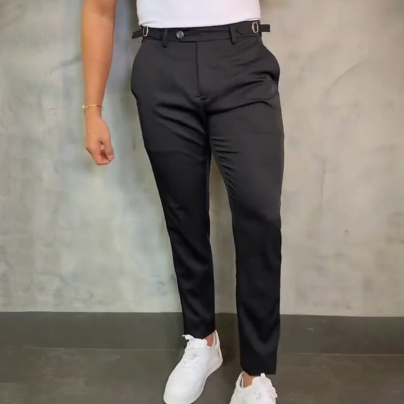 👖Soldes - 55% de réduction🔥Pantalon slim décontracté pour homme