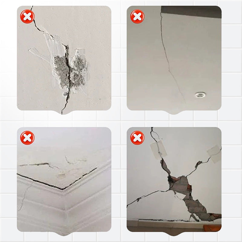 🔈🔈60%  de réduction🛠️🏠 Pâte élastique anti-fissures spéciale murs