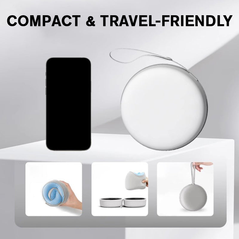 🔥Grande vente - 55 % de réduction🔥Oreiller de voyage en mousse à mémoire de forme en U💤