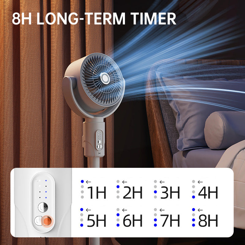 ❄️SOLDES D'ÉTÉ🌀 50 % DE RÉDUCTION ! Ventilateur de sol silencieux à connexion USB – 5 vitesses, oscillation à 90°, moins de 36 dB. Idéal pour la chambre ou le bureau. 🌬️✅