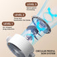 ❄️SOLDES D'ÉTÉ🌀 50 % DE RÉDUCTION ! Ventilateur de sol silencieux à connexion USB – 5 vitesses, oscillation à 90°, moins de 36 dB. Idéal pour la chambre ou le bureau. 🌬️✅