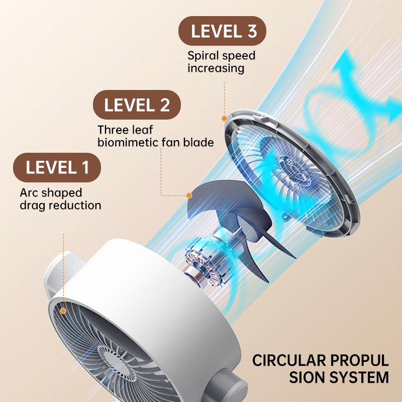 ❄️SOLDES D'ÉTÉ🌀 50 % DE RÉDUCTION ! Ventilateur de sol silencieux à connexion USB – 5 vitesses, oscillation à 90°, moins de 36 dB. Idéal pour la chambre ou le bureau. 🌬️✅