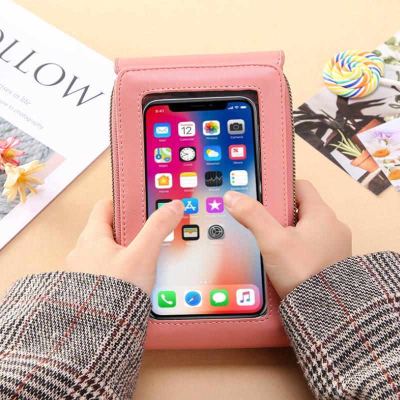 ✨️OFFRE SPÉCIALE 2026 - 60 % DE RÉDUCTION👜 📱Sac bandoulière tactile pour femme – Chargeur de smartphone, antivol et résistant à l'eau