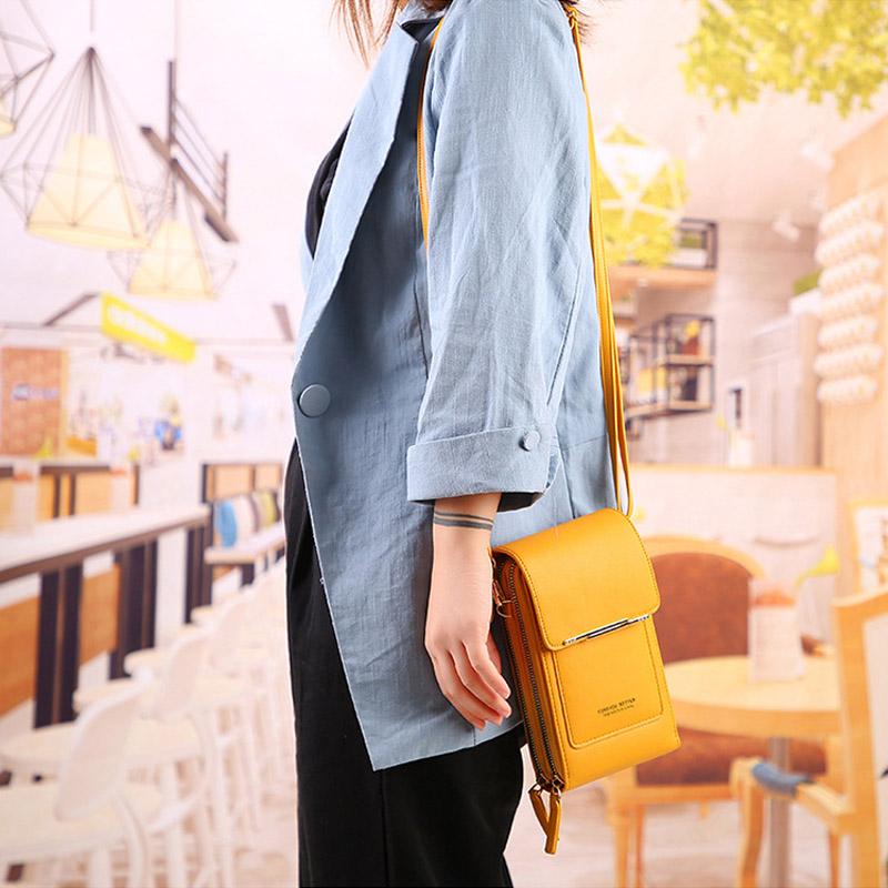 ✨️OFFRE SPÉCIALE 2026 - 60 % DE RÉDUCTION👜 📱Sac bandoulière tactile pour femme – Chargeur de smartphone, antivol et résistant à l'eau