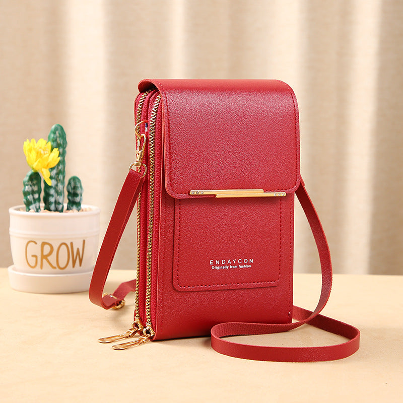 ✨️OFFRE SPÉCIALE 2026 - 60 % DE RÉDUCTION👜 📱Sac bandoulière tactile pour femme – Chargeur de smartphone, antivol et résistant à l'eau