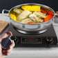 🔥Table de cuisson à Induction Concave de 3500W avec 10 niveaux de température🫕