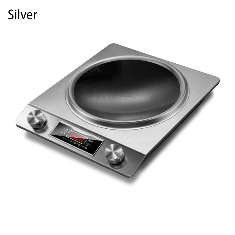 🔥Table de cuisson à Induction Concave de 3500W avec 10 niveaux de température🫕