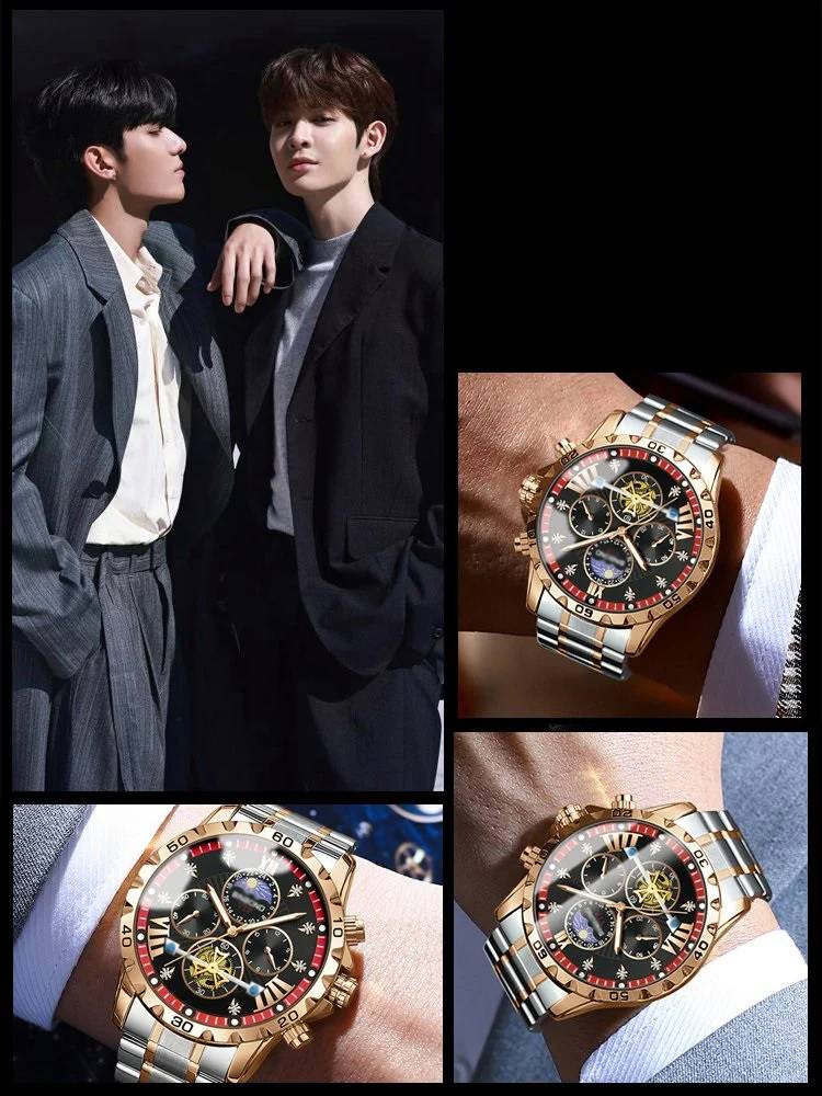 🔈🔈60% de réduction⌚💧Montres mécaniques automatiques étanches - Nouvelle marque suisse