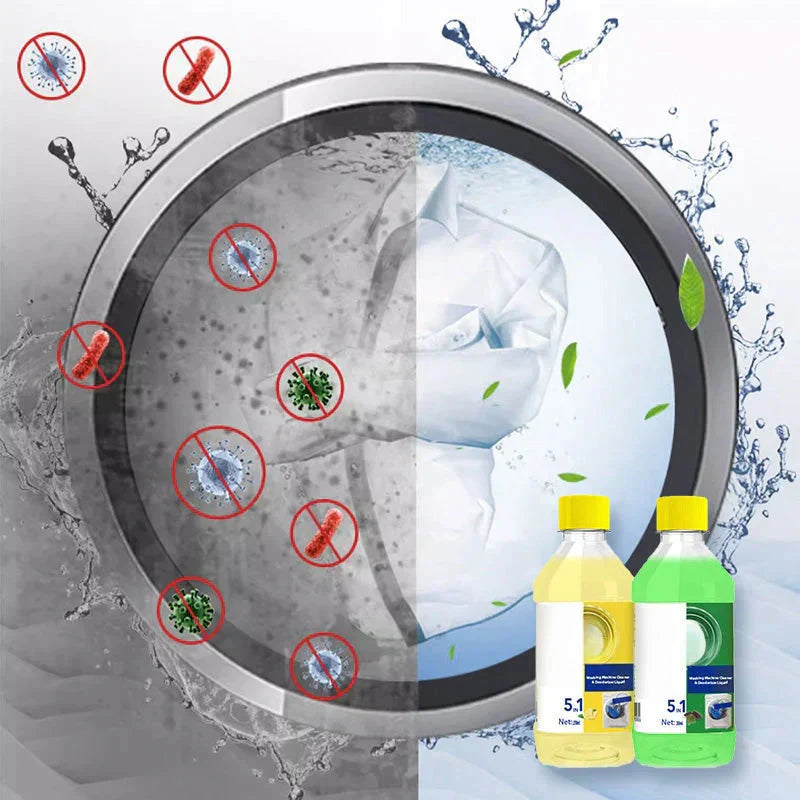 🌿🌸Nettoyant pour machine à laver – Fraîcheur & propreté en profondeur