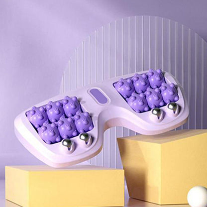 💥🦶✨Promotions-55%💆‍♀️Rouleau de massage portable double – Détente & soulagement immédiat pour vos pieds😌🌿
