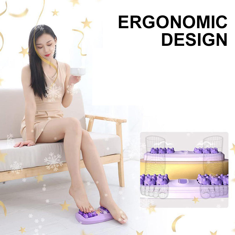 💥🦶✨Promotions-55%💆‍♀️Rouleau de massage portable double – Détente & soulagement immédiat pour vos pieds😌🌿