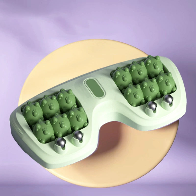 💥🦶✨Promotions-55%💆‍♀️Rouleau de massage portable double – Détente & soulagement immédiat pour vos pieds😌🌿
