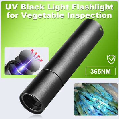 🌟 55% de réduction🔦🌿 Lampe UV à lumière noire pour inspection des légumes