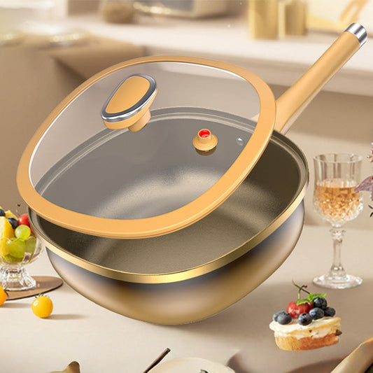 🔥55% de réduction à durée limitée🍳 Casserole en titane de 30 cm avec revêtement antiadhésif et couvercle
