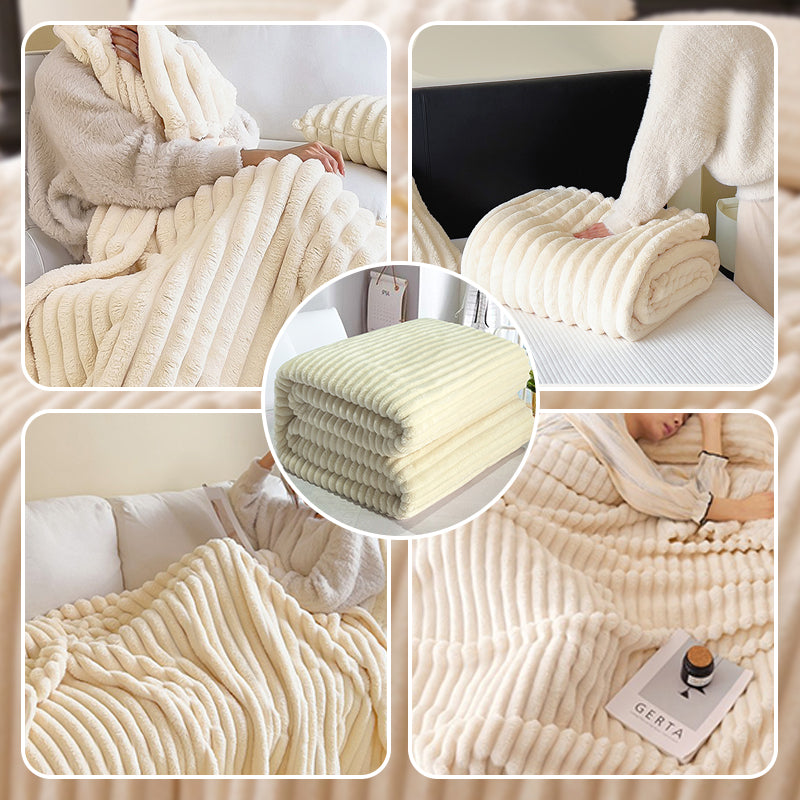 🛏️ 55% DE RÉDUCTION ! ❄️ Jeté Super Doux Luxueux - Chaleur Légère et Confort Ultime pour Canapé ou Lit, Lavable en Machine 🏠📦