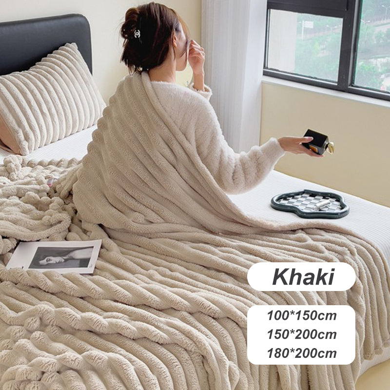 🛏️ 55% DE RÉDUCTION ! ❄️ Jeté Super Doux Luxueux - Chaleur Légère et Confort Ultime pour Canapé ou Lit, Lavable en Machine 🏠📦