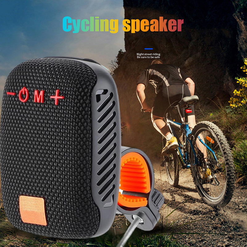 🔈🔈60 % DE RÉDUCTION🚲Enceinte Bluetooth sport pour vélo – Étanche IPX5, TWS et compatible carte microSD 🚴‍♂️🔊