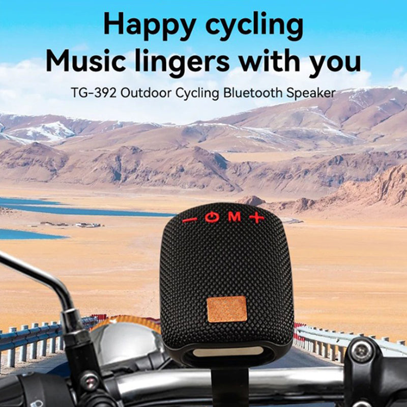 🔈🔈60 % DE RÉDUCTION🚲Enceinte Bluetooth sport pour vélo – Étanche IPX5, TWS et compatible carte microSD 🚴‍♂️🔊