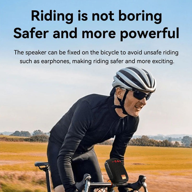 🔈🔈60 % DE RÉDUCTION🚲Enceinte Bluetooth sport pour vélo – Étanche IPX5, TWS et compatible carte microSD 🚴‍♂️🔊