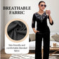 💃Nouveau design 2025🔥Ensemble top et pantalon en velours avec strass pour femme