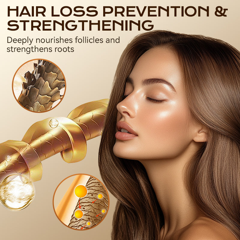 🔥55% de réduction🔥Shampoing Nourrissant et Anti-pelliculaire à Base de Plantes🌿