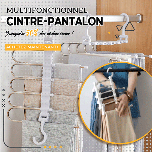 ✨55 % DE RÉDUCTION✨Cintre-Pantalon Multifonctionnel
