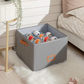 👟 50% DE RÉDUCTION! 🧺 Boîte de rangement en tissu pour chaussures – Pliable, respirante & anti-poussière – Idéale pour placard & chambre ✨