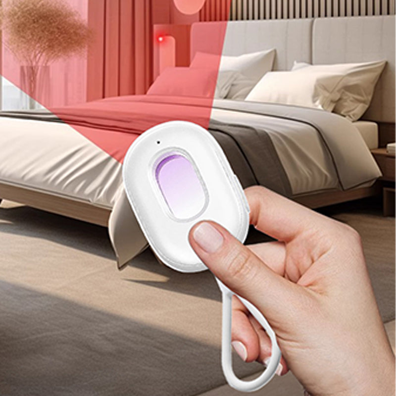 🔈🔈60% DE RÉDUCTION🔥Caméra Détecteur Infrarouge Compacte – Détection 3D, portée 5 m, alarme & lampe LED intégrées 🔍🛡️