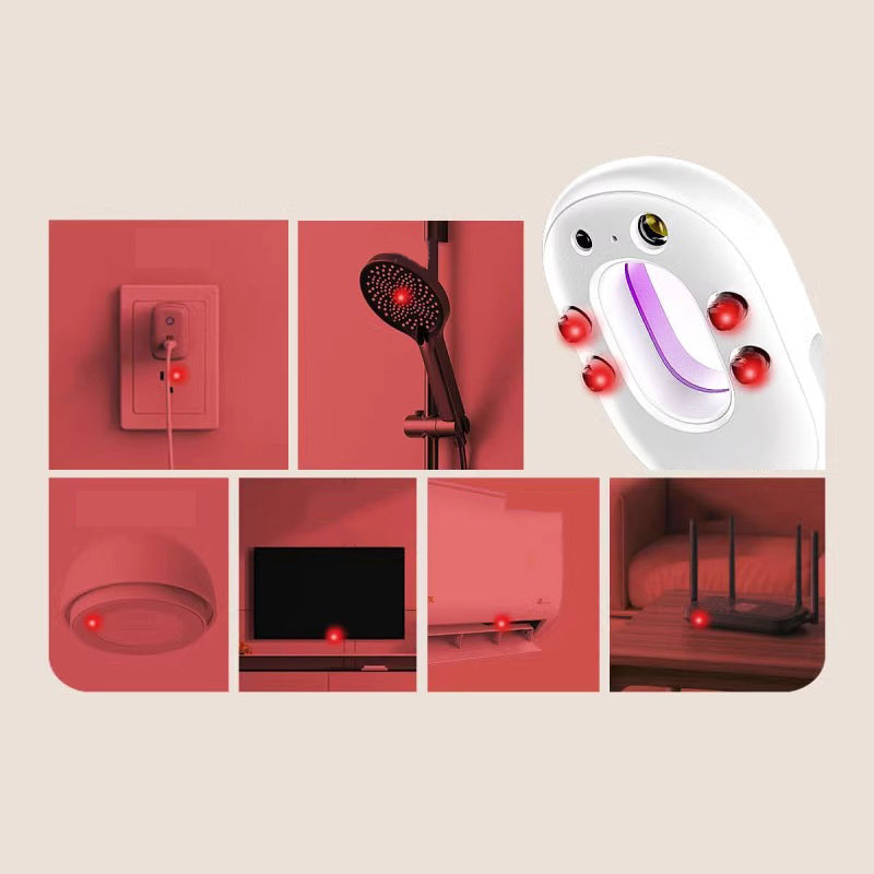 🔈🔈60% DE RÉDUCTION🔥Caméra Détecteur Infrarouge Compacte – Détection 3D, portée 5 m, alarme & lampe LED intégrées 🔍🛡️