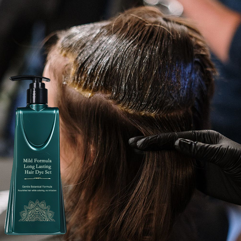 ⏳Offre à durée limitée⏰Kit de coloration capillaire longue durée à formule douce🧴