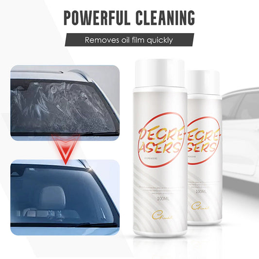 🚗 55% de réduction✨ Nettoyant Vitres Voiture - Élimine Graisse et Buée en 1 Passage ☀️🧽