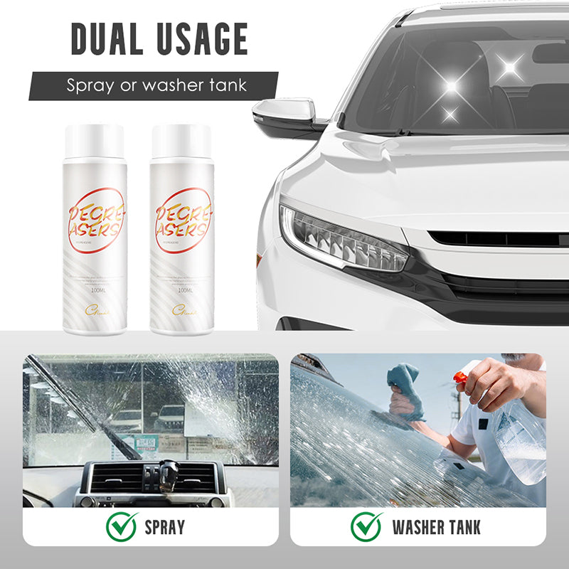 🚗 55% de réduction✨ Nettoyant Vitres Voiture - Élimine Graisse et Buée en 1 Passage ☀️🧽