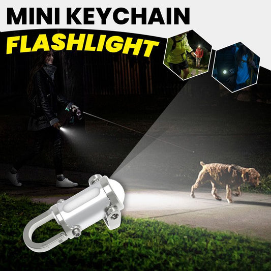 🔥55% de réduction🔥1200LM Mini Lampe Torche à Porte-Clés Ultra Brillante Étanche