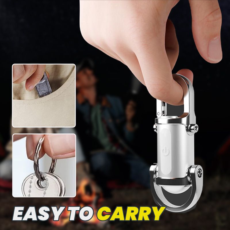 🔥55% de réduction🔥1200LM Mini Lampe Torche à Porte-Clés Ultra Brillante Étanche