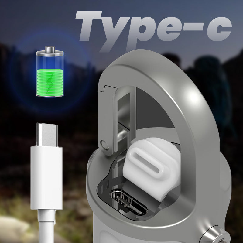 🔥55% de réduction🔥1200LM Mini Lampe Torche à Porte-Clés Ultra Brillante Étanche