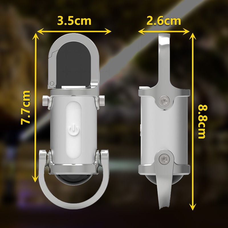 🔥55% de réduction🔥1200LM Mini Lampe Torche à Porte-Clés Ultra Brillante Étanche