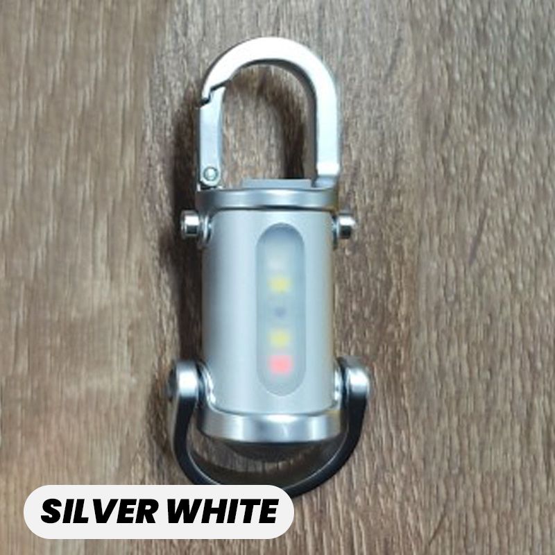 🔥55% de réduction🔥1200LM Mini Lampe Torche à Porte-Clés Ultra Brillante Étanche