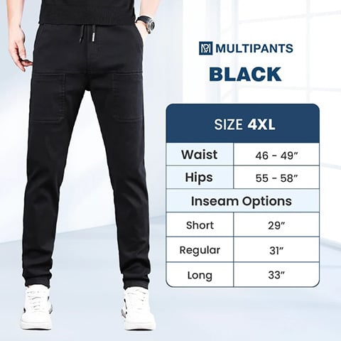 👖 Soldes 2026 — Plus de 23 000 vendus!🔥 MultiPants Cargo Extensible – Tissu Haute Résistance 💪