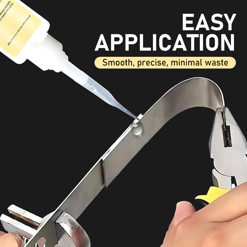 🏠55% de réduction🔥Adhésif de Soudage Polyvalent à Séchage Rapide - Fixation Haute Résistance pour Métal/Plastique/Bois🛠️✨