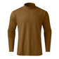 🔥55% de réduction🔥T-shirt à manches longues et col montant pour hommes