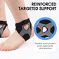 ⏳ Chevillère réglable - Support respirant et léger pour la récupération sportive/après blessure, s'adapte confortablement aux chaussures 🏃‍♂️✨