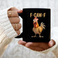 🏆55 % de réduction ⚡ Plus de 50 000 exemplaires vendus ! Presque épuisé ! 💥 Mug humoristique « F-Caw-F »