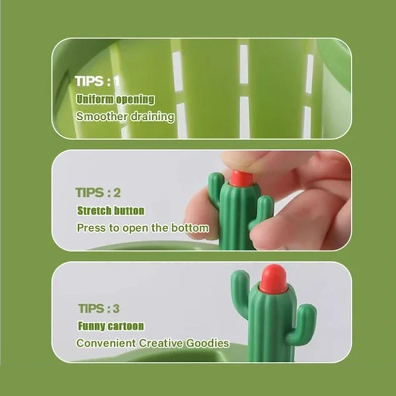 💐50% DE RÉDUCTION ! Crépine Cactus pour Évier – Un Look Fun dans Votre Cuisine 🧽✨【Offre Flash】