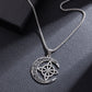 🔥 DERNIER JOUR – 60% DE RÉDUCTION !🌙 Collier Pendentif Lune Celtique – Acier Inoxydable, Unisexe & Symbolisme de Protection
