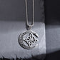 🔥 DERNIER JOUR – 60% DE RÉDUCTION !🌙 Collier Pendentif Lune Celtique – Acier Inoxydable, Unisexe & Symbolisme de Protection