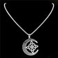 🔥 DERNIER JOUR – 60% DE RÉDUCTION !🌙 Collier Pendentif Lune Celtique – Acier Inoxydable, Unisexe & Symbolisme de Protection